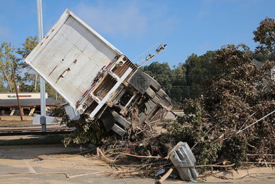 Hurricane Helene Aftermath : North Carolina : Personal Photo Projects : Photos : Richard Moore : Photographer